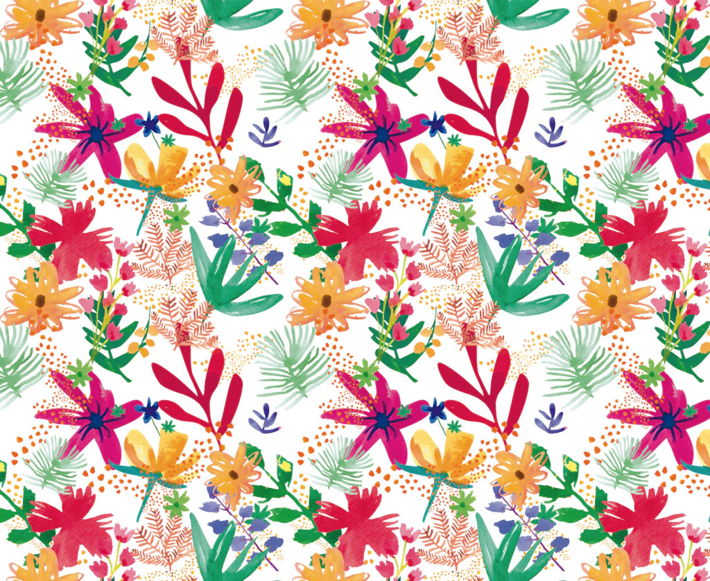 Floral blanco