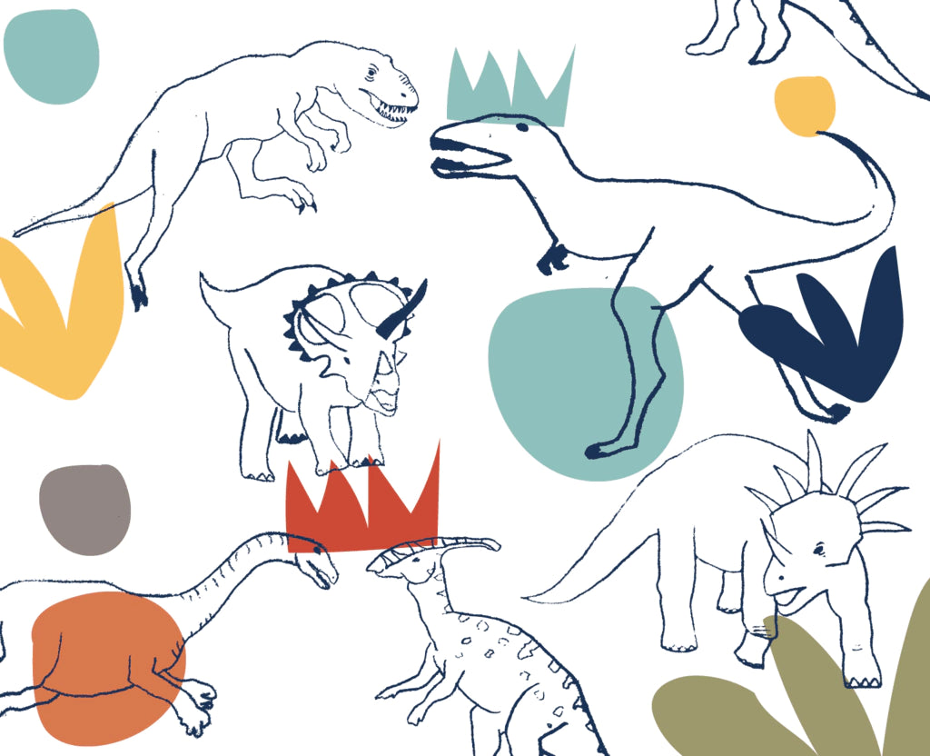 Dinos mural