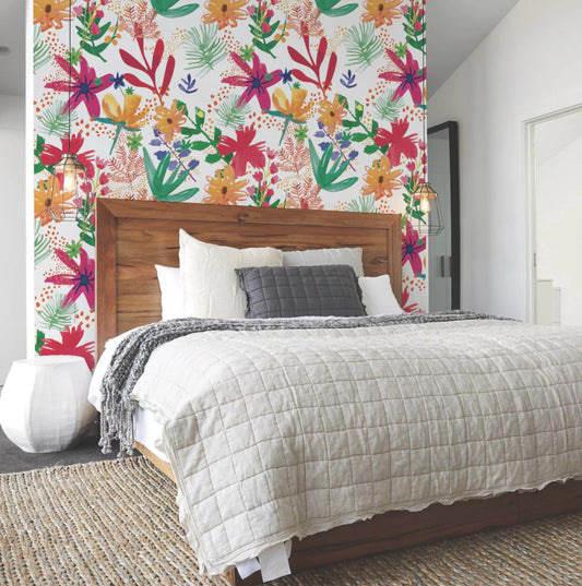 Floral blanco